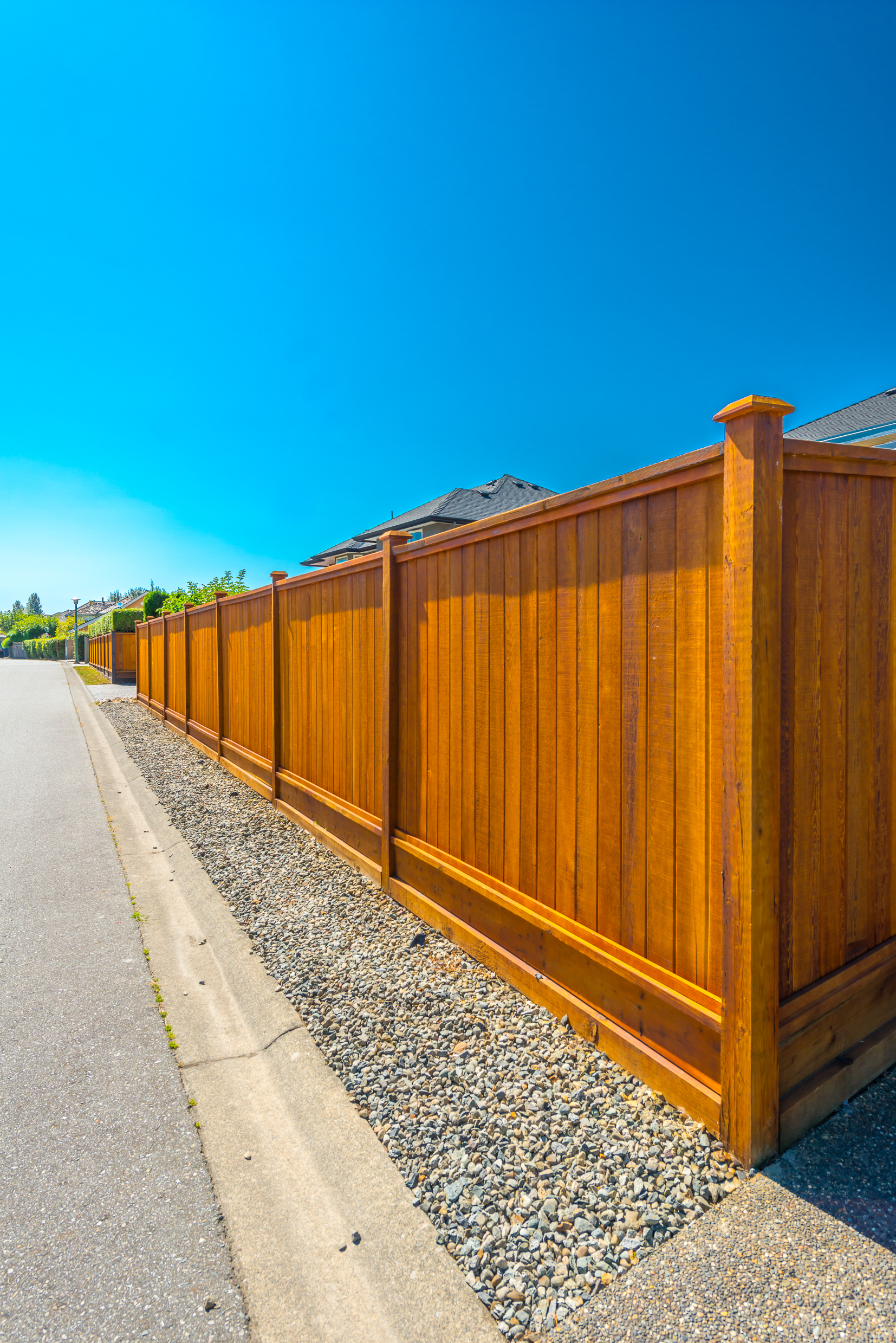 Wooden,Fence.,Separate,And,Protect,Private,Property.